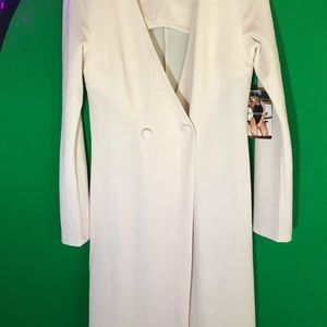 NWT Cream Duster Trench Blazer ✨ Naked Wardrobe